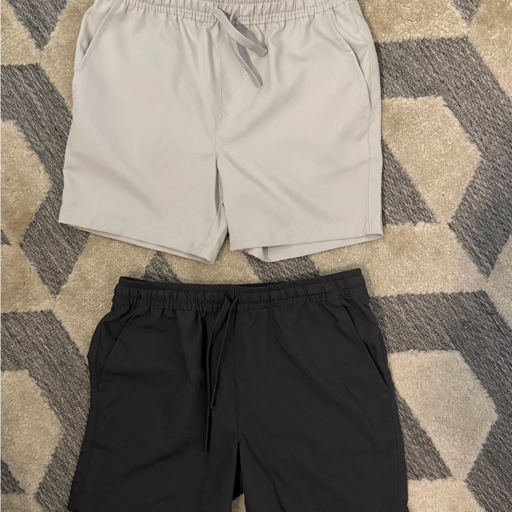 Kid size 8 scene&heard Gray and Black Shorts.  NWT